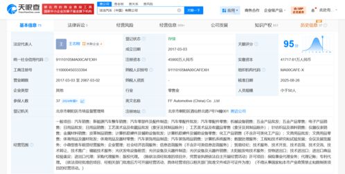 法法汽車增資至4.59億，拓展計算機軟硬件及輔助設備零售業(yè)務
